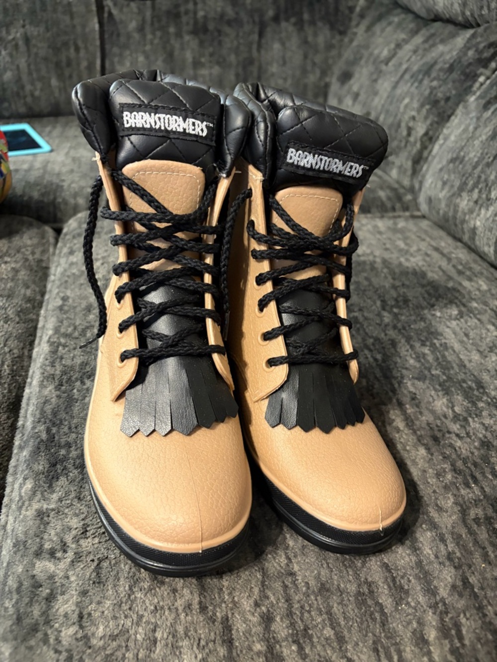Durango comfort core barnstormers water proof lace up boots size 7